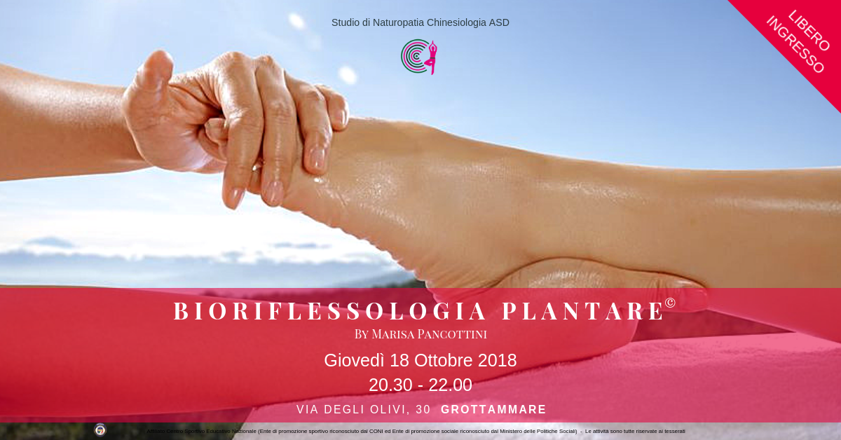 Ottobre Bioriflessologia Plantare By Marisa Pancottini