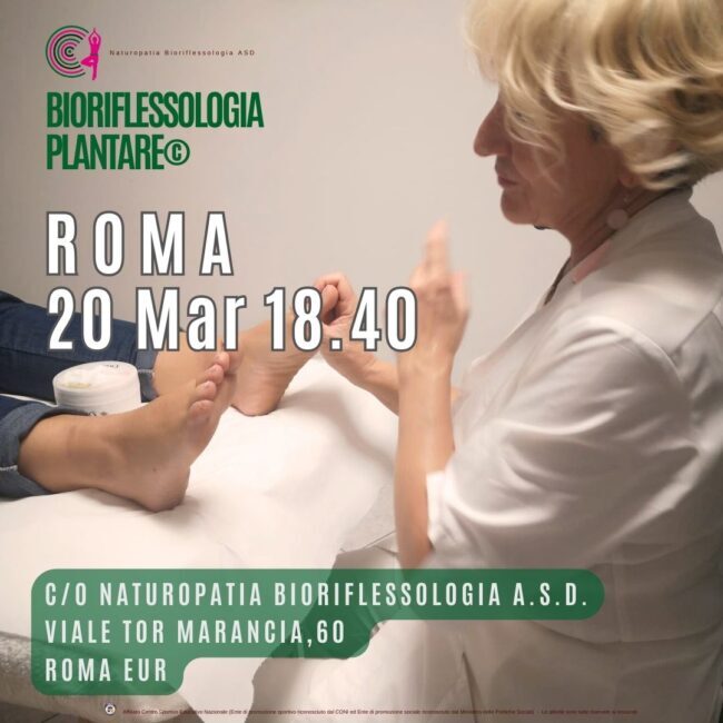 Roma Monteverde Eur Marzo Bioriflessologia Plantare By